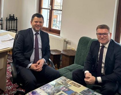 Muftija ljubljanski mr. Nevzet Porić u posjeti Gazi Husrev-begovom vakufu