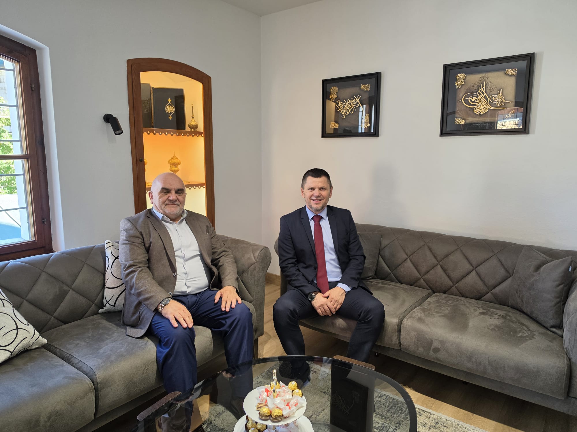 Muftija Dudić u posjeti Gazijinom vakufu